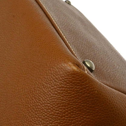 Chanel Brown Caviar Skin 2way Shoulder Handbag