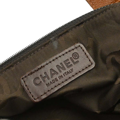 Chanel Brown Caviar Skin 2way Shoulder Handbag