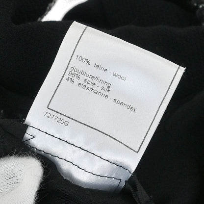 Chanel 2005 Emblem Single Breasted Jacket Black #40