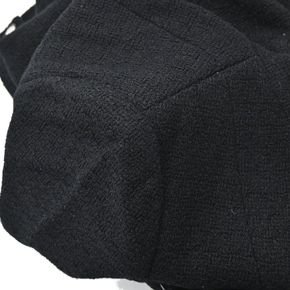 Chanel 1995 Setup Suit Jacket Skirt Black #40