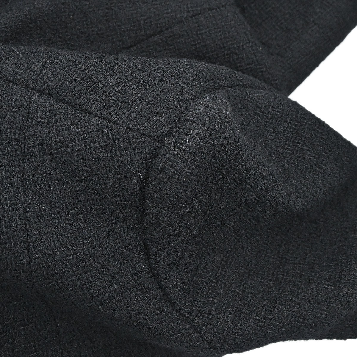 Chanel 1995 Setup Suit Jacket Skirt Black #40