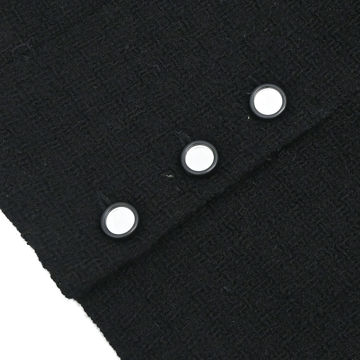 Chanel 1995 Setup Suit Jacket Skirt Black #40