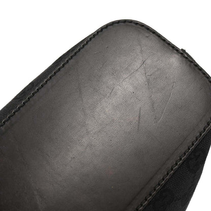 Gucci Black GG Canvas Handbag