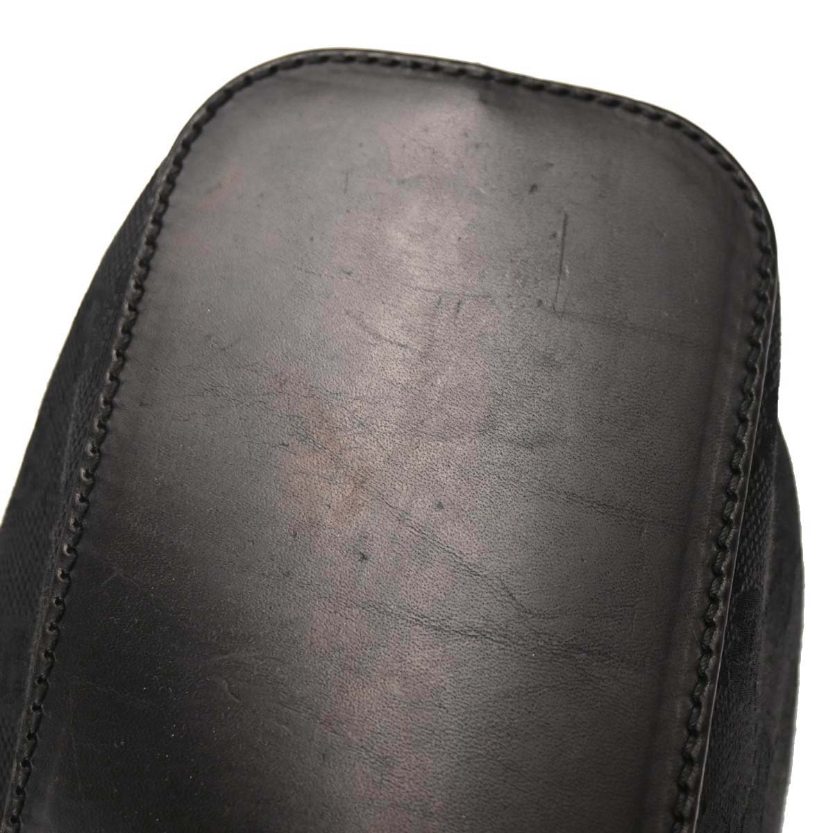 Gucci Black GG Canvas Handbag