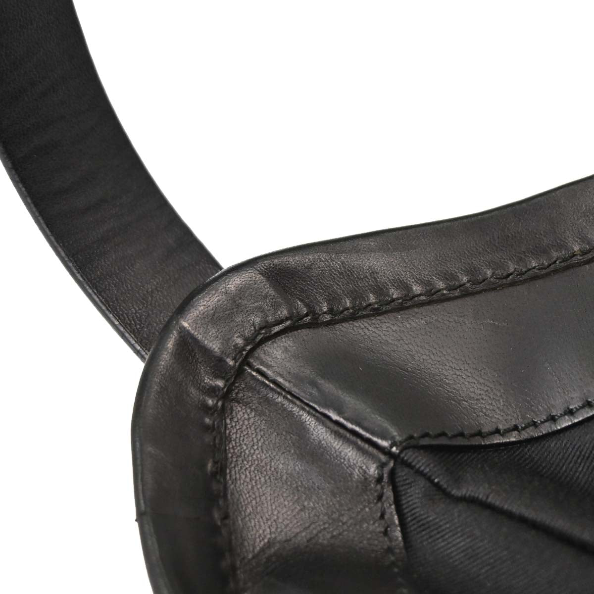 Gucci Black GG Canvas Handbag