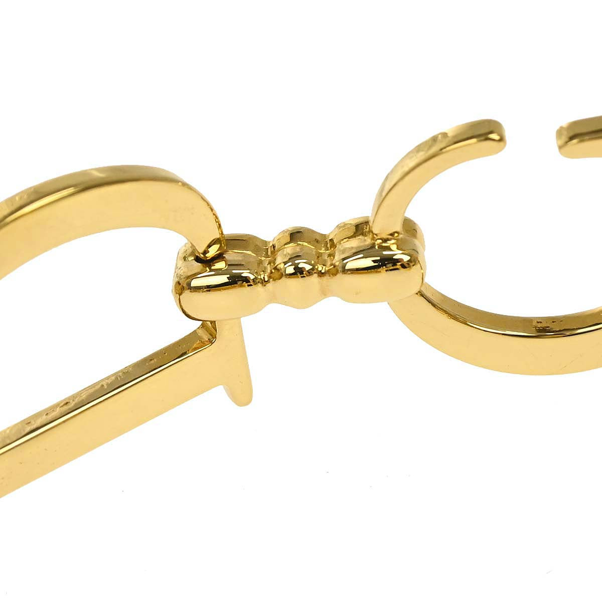 Christian Dior * Gold Ostrich Saddle Handbag