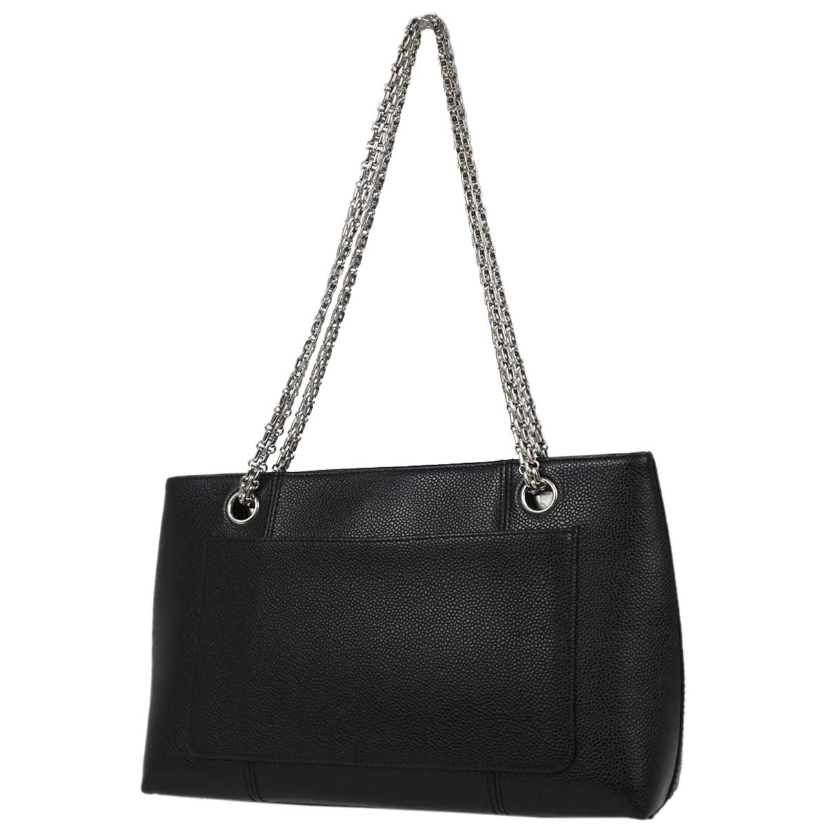 Chanel Black Caviar Skin Shoulder Bag