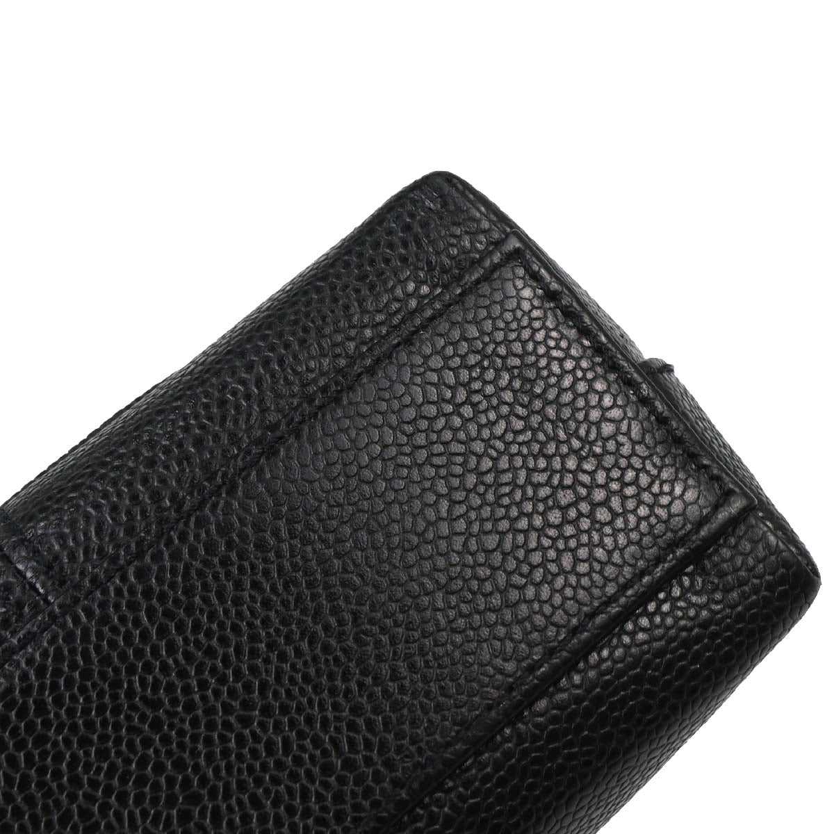 Chanel Black Caviar Skin Shoulder Bag