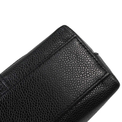 Chanel Black Caviar Skin Shoulder Bag