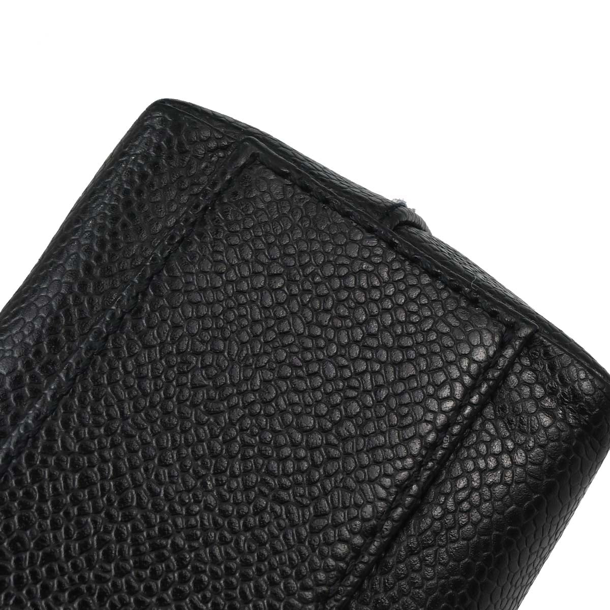 Chanel Black Caviar Skin Shoulder Bag