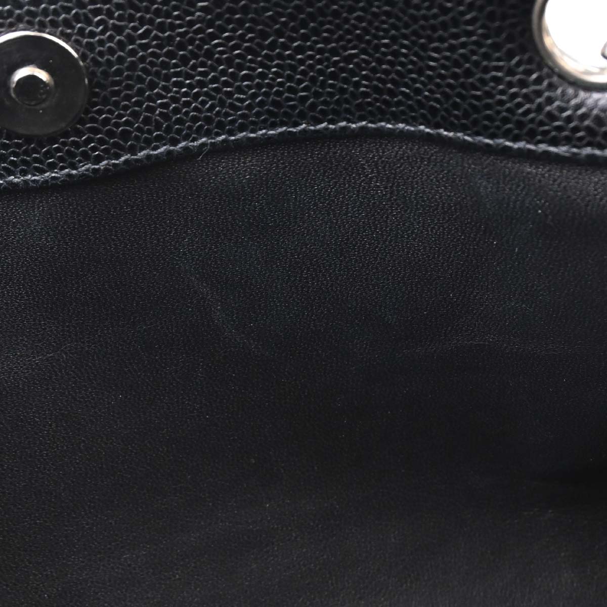 Chanel Black Caviar Skin Shoulder Bag