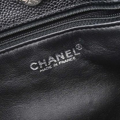 Chanel Black Caviar Skin Shoulder Bag