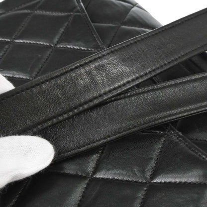 Chanel 1996-1997 Black Lambskin Backpack