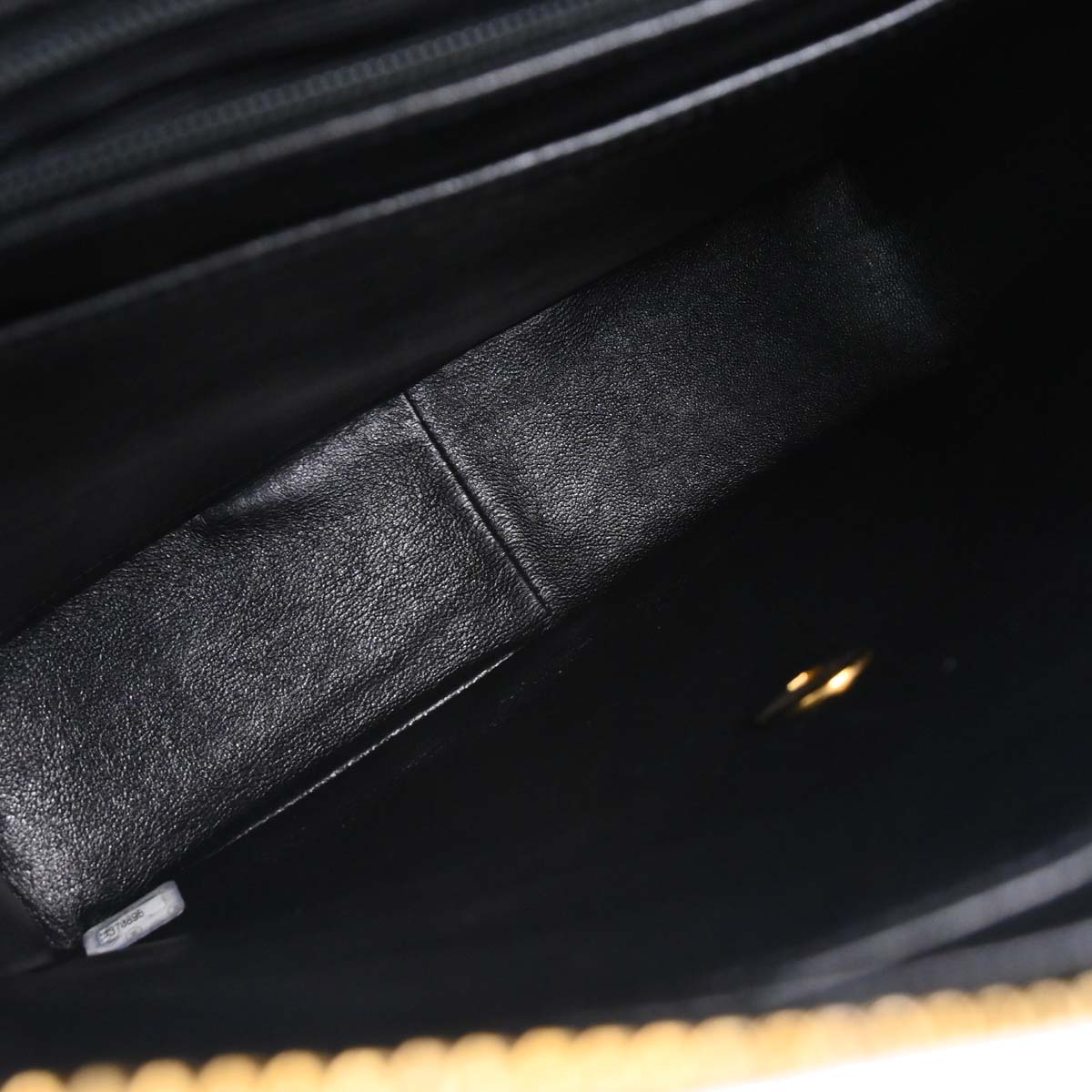 Chanel 1996-1997 Black Lambskin Backpack