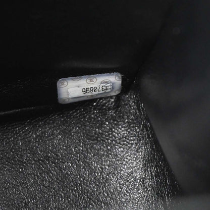 Chanel 1996-1997 Black Lambskin Backpack