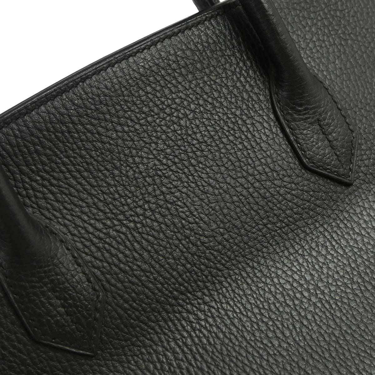 Hermes Black Ardennes Birkin 40 Handbag