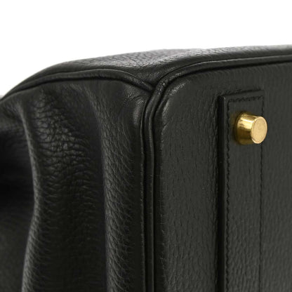 Hermes Black Ardennes Birkin 40 Handbag