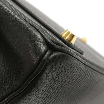 Hermes Black Ardennes Birkin 40 Handbag