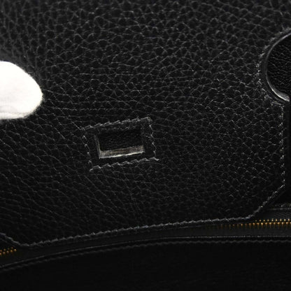 Hermes Black Ardennes Birkin 40 Handbag