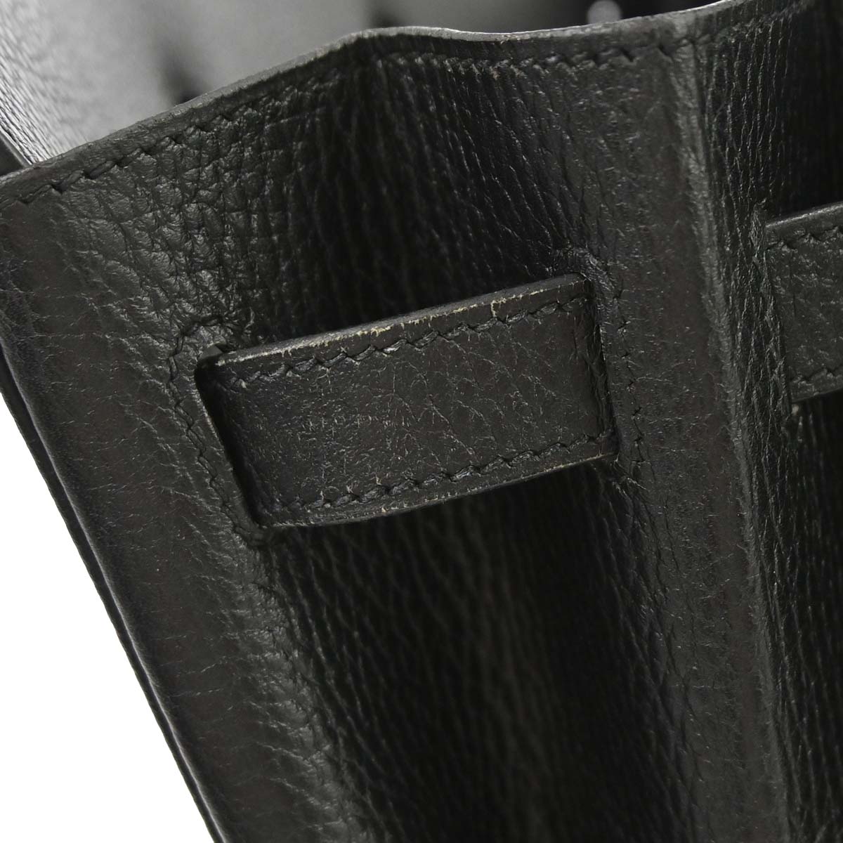 Hermes Black Ardennes Birkin 40 Handbag