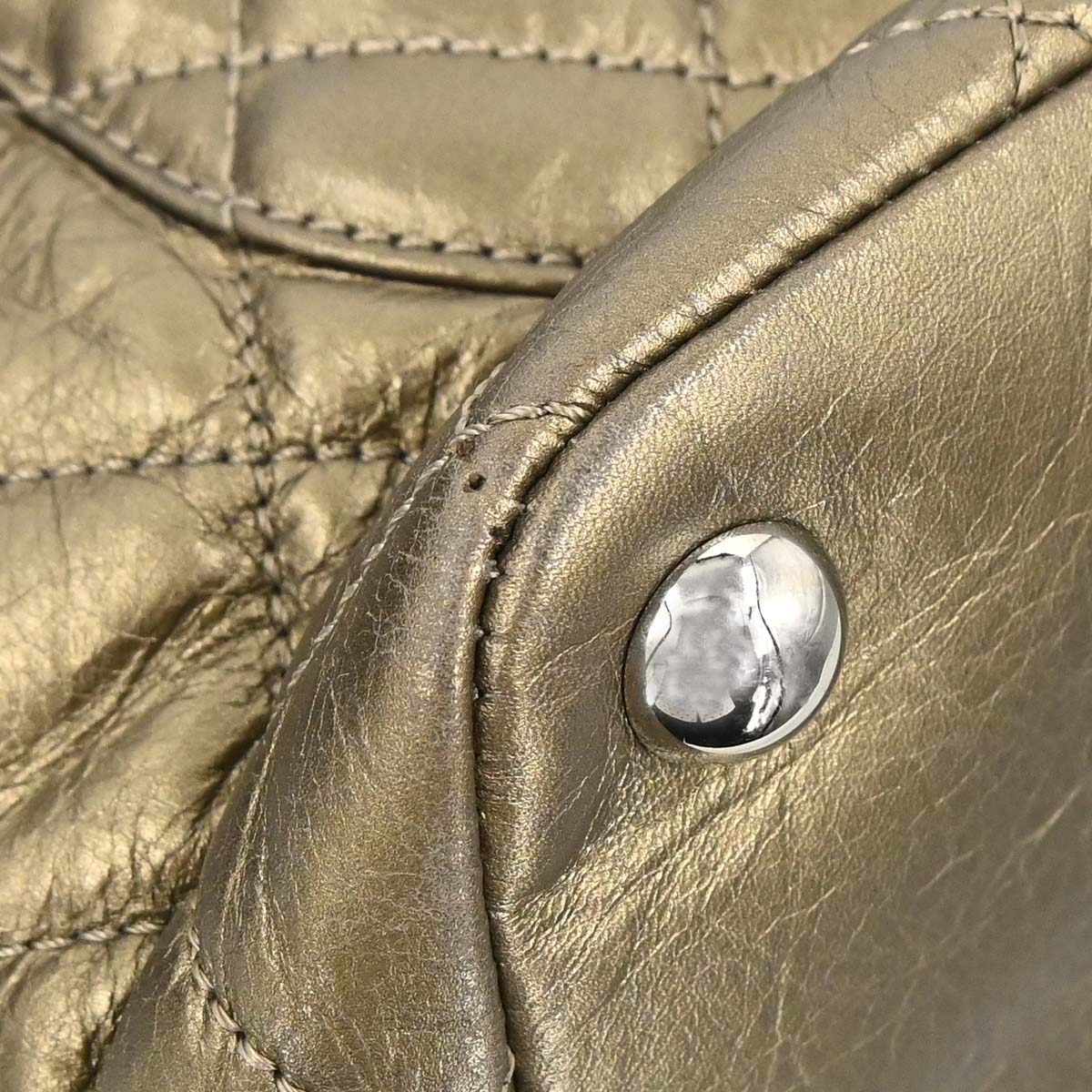 Chanel Gold Calfskin Cambon Tote Bag