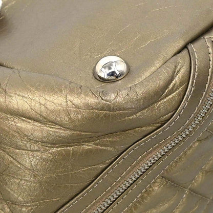 Chanel Gold Calfskin Cambon Tote Bag
