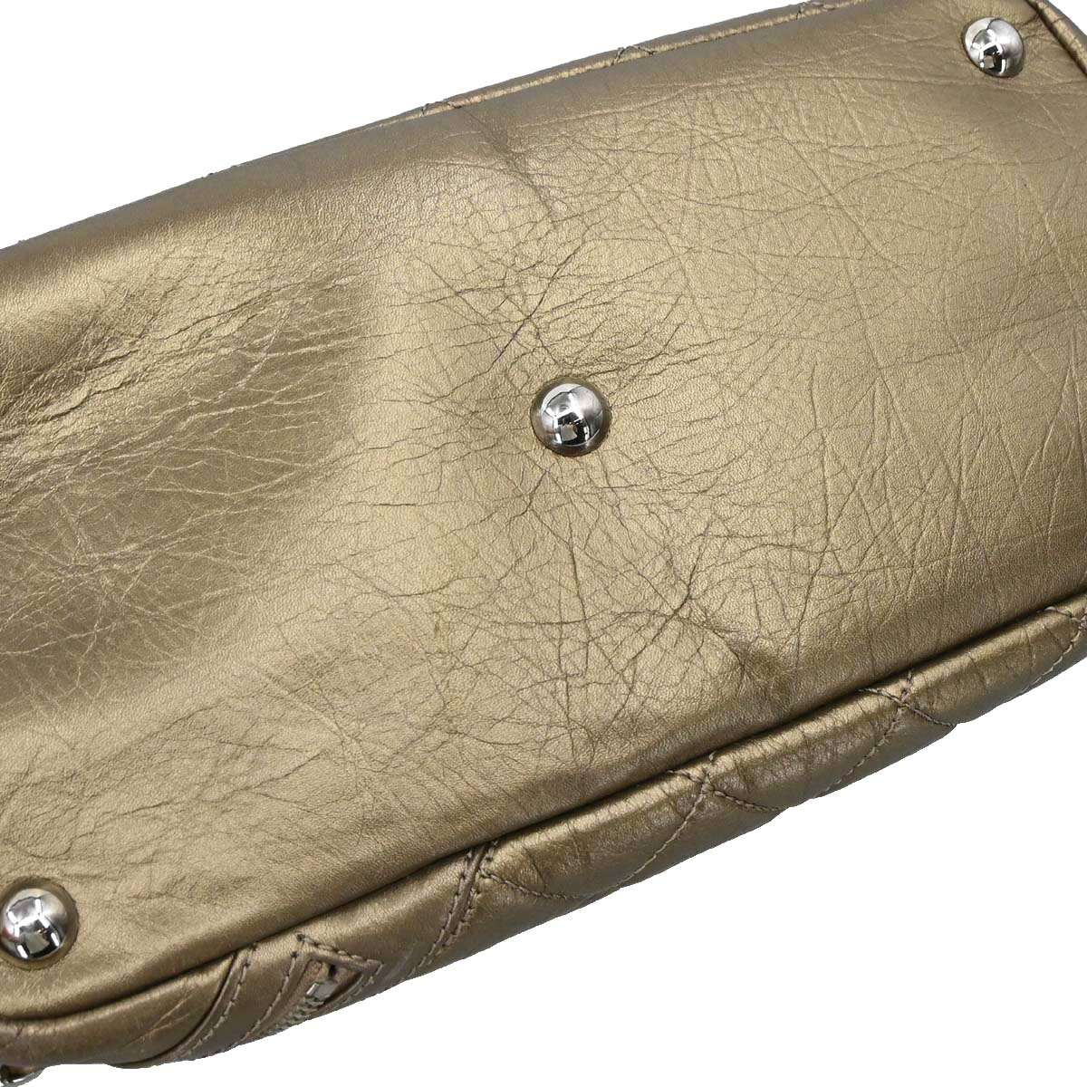 Chanel Gold Calfskin Cambon Tote Bag