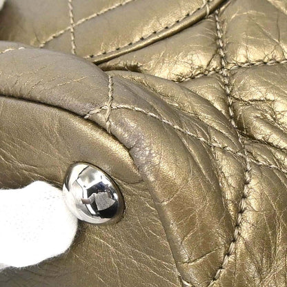 Chanel Gold Calfskin Cambon Tote Bag