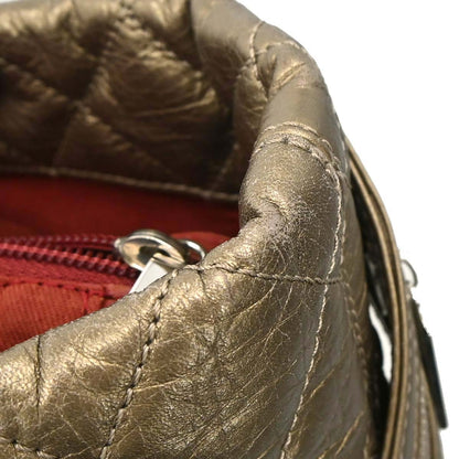 Chanel Gold Calfskin Cambon Tote Bag
