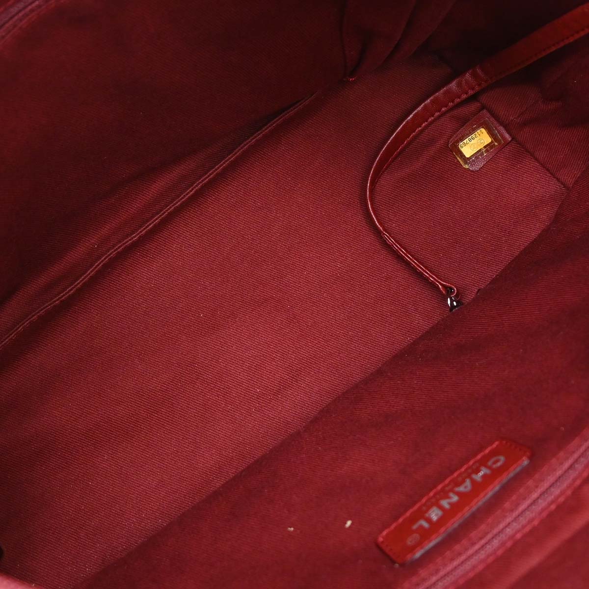 Chanel Gold Calfskin Cambon Tote Bag