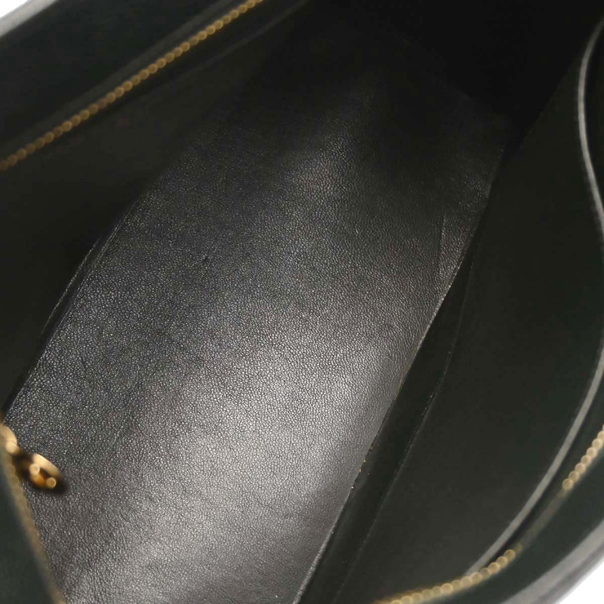 Chanel Green Caviar Skin Medallion Tote Handbag