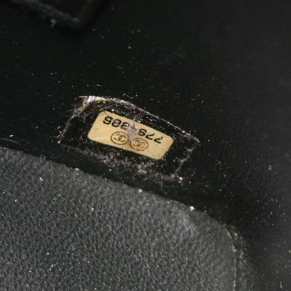 Chanel Green Caviar Skin Medallion Tote Handbag