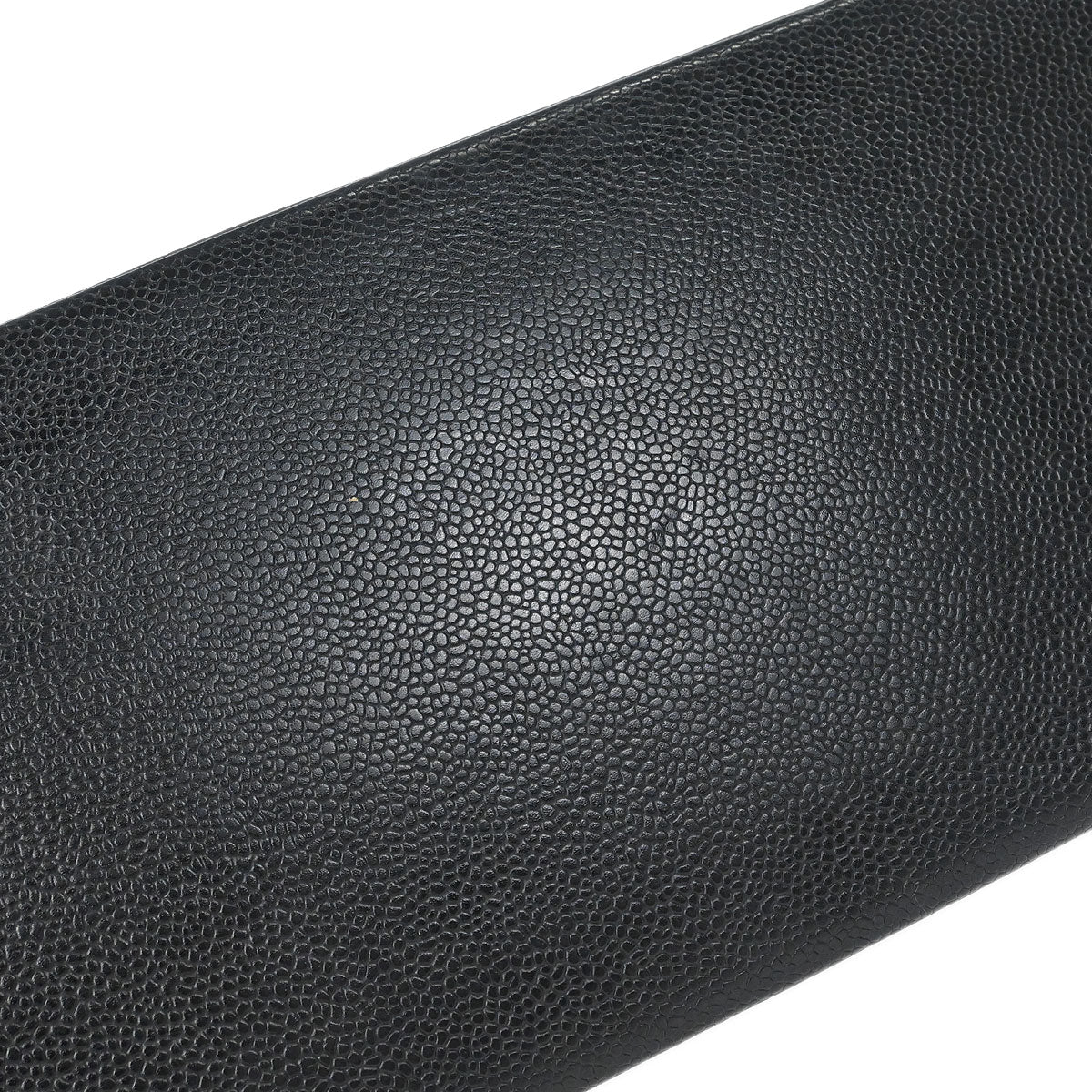 Chanel Black Caviar Skin Medallion Tote Handbag