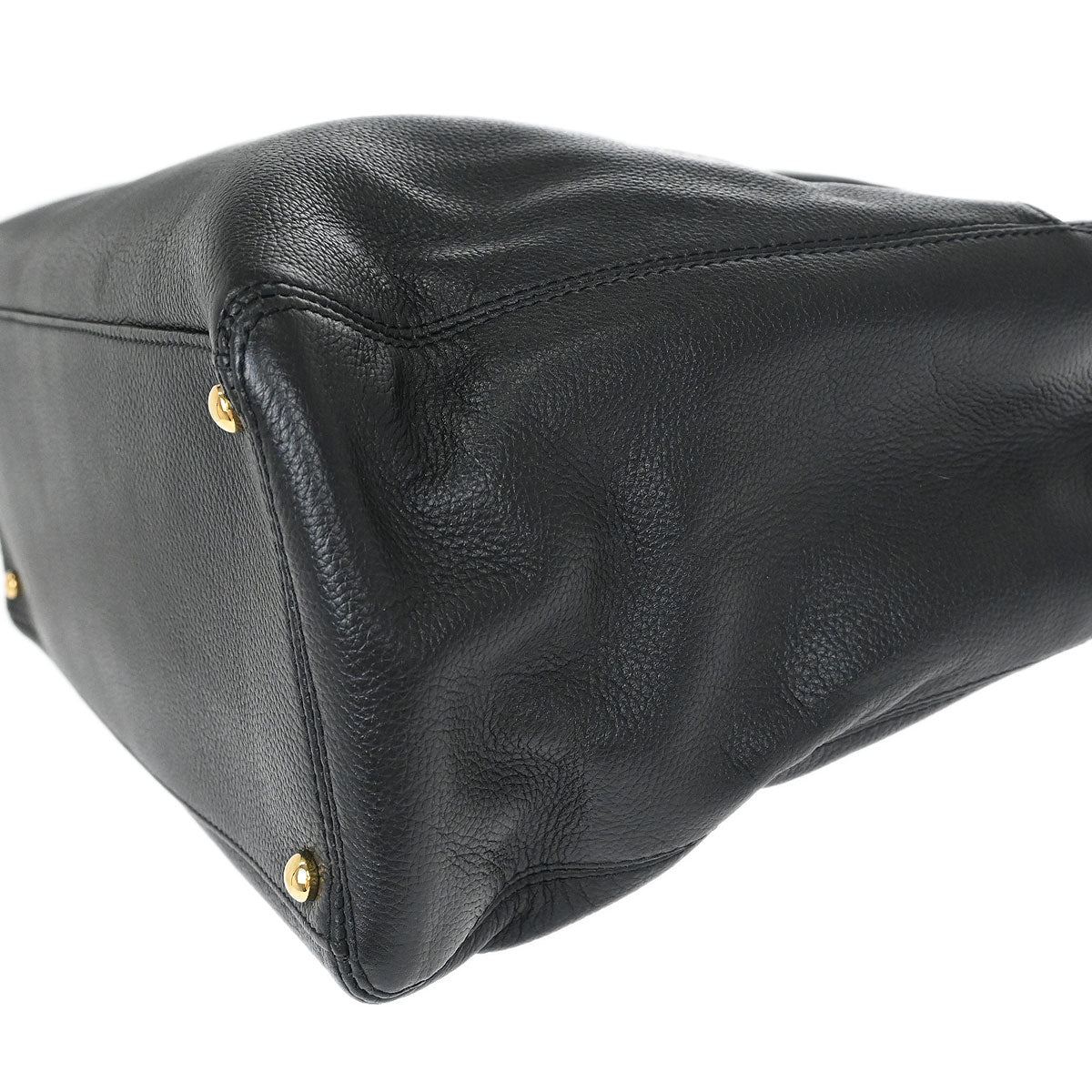 Chanel 2004-2005 Black Calfskin Executive Cerf 2way Shoulder Tote Bag