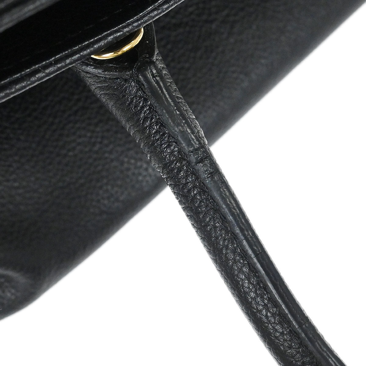 Chanel 2004-2005 Black Calfskin Executive Cerf 2way Shoulder Tote Bag