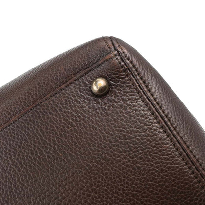 Chanel Brown Calfskin Executive Cerf Tote Bag 2way Handbag