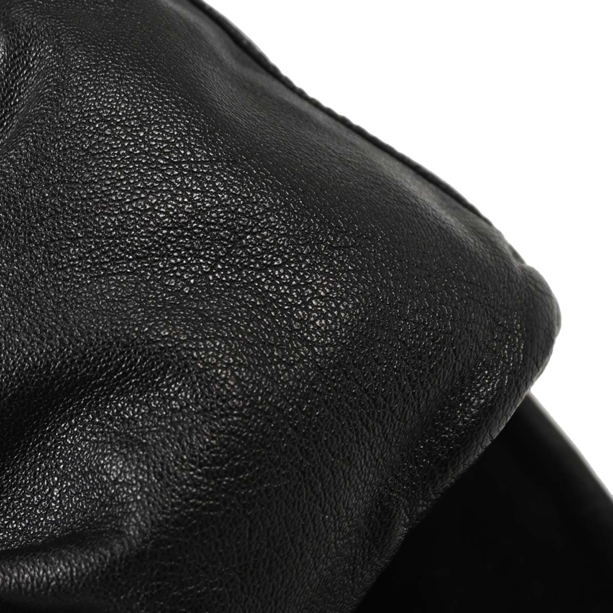 Chanel 2006-2008 Black Luxury Line Accordion Flap Bag Shoulder Bag