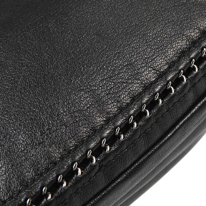 Chanel 2006-2008 Black Luxury Line Accordion Flap Bag Shoulder Bag