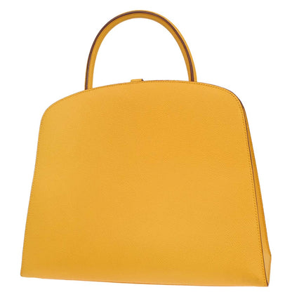 Hermes Jaune Courchevel Dalvy 30 MM Handbag
