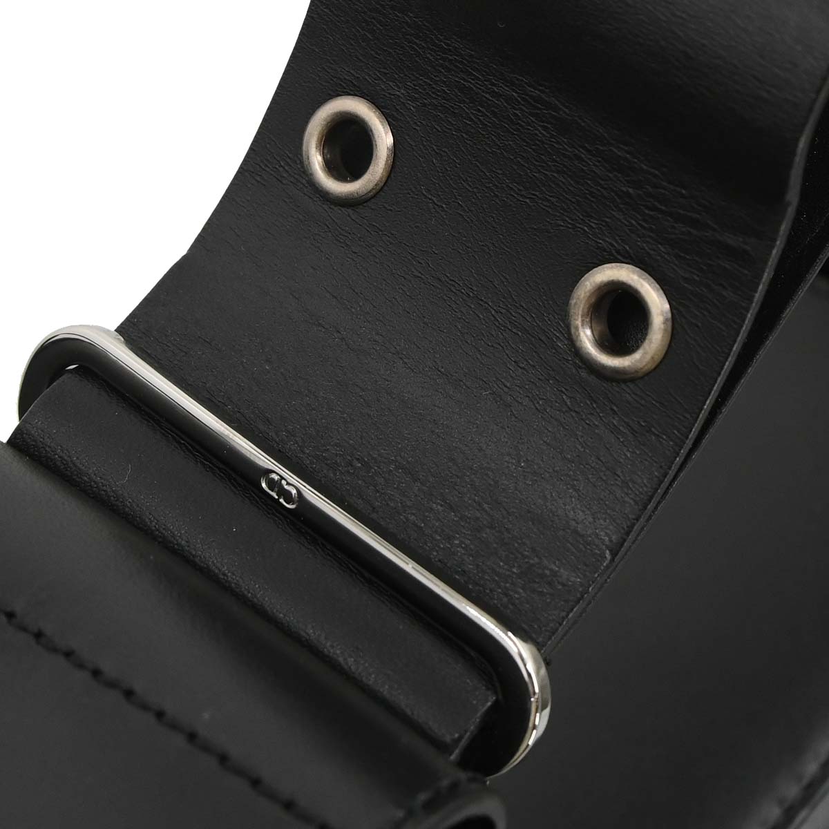 Christian Dior Black Leather Street Chic Columbus Shoulder Bag