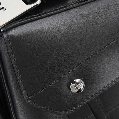 Christian Dior Black Leather Street Chic Columbus Shoulder Bag