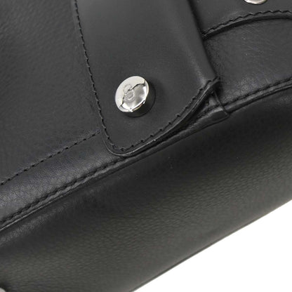 Christian Dior Black Leather Street Chic Columbus Shoulder Bag