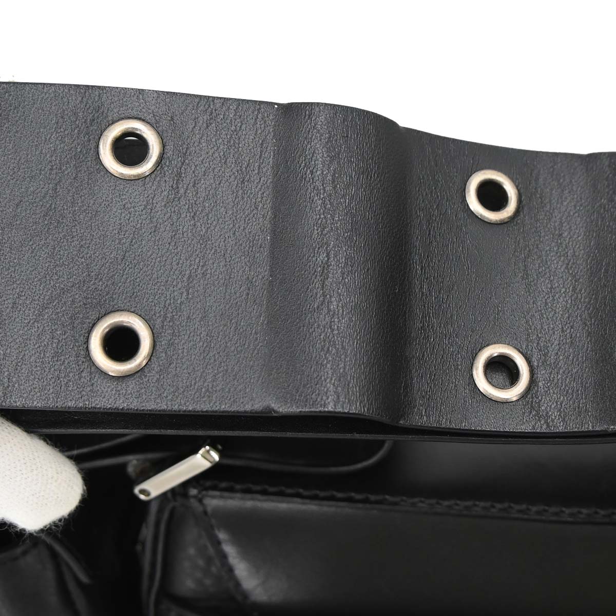 Christian Dior Black Leather Street Chic Columbus Shoulder Bag