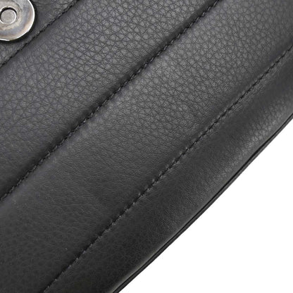 Christian Dior Black Leather Street Chic Columbus Shoulder Bag