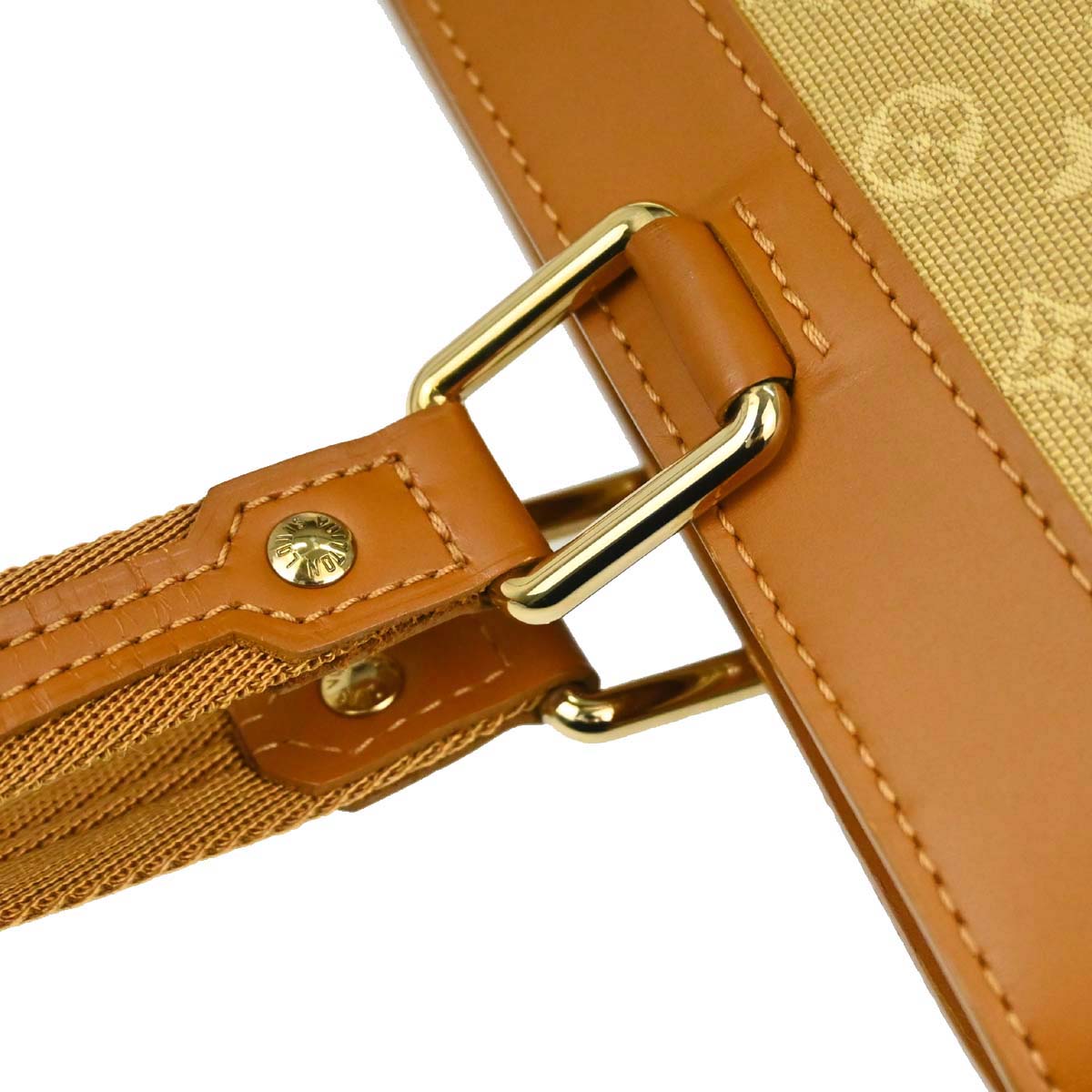 Louis Vuitton Beige Monogram Mini Lin Lucille PM Handbag M92684