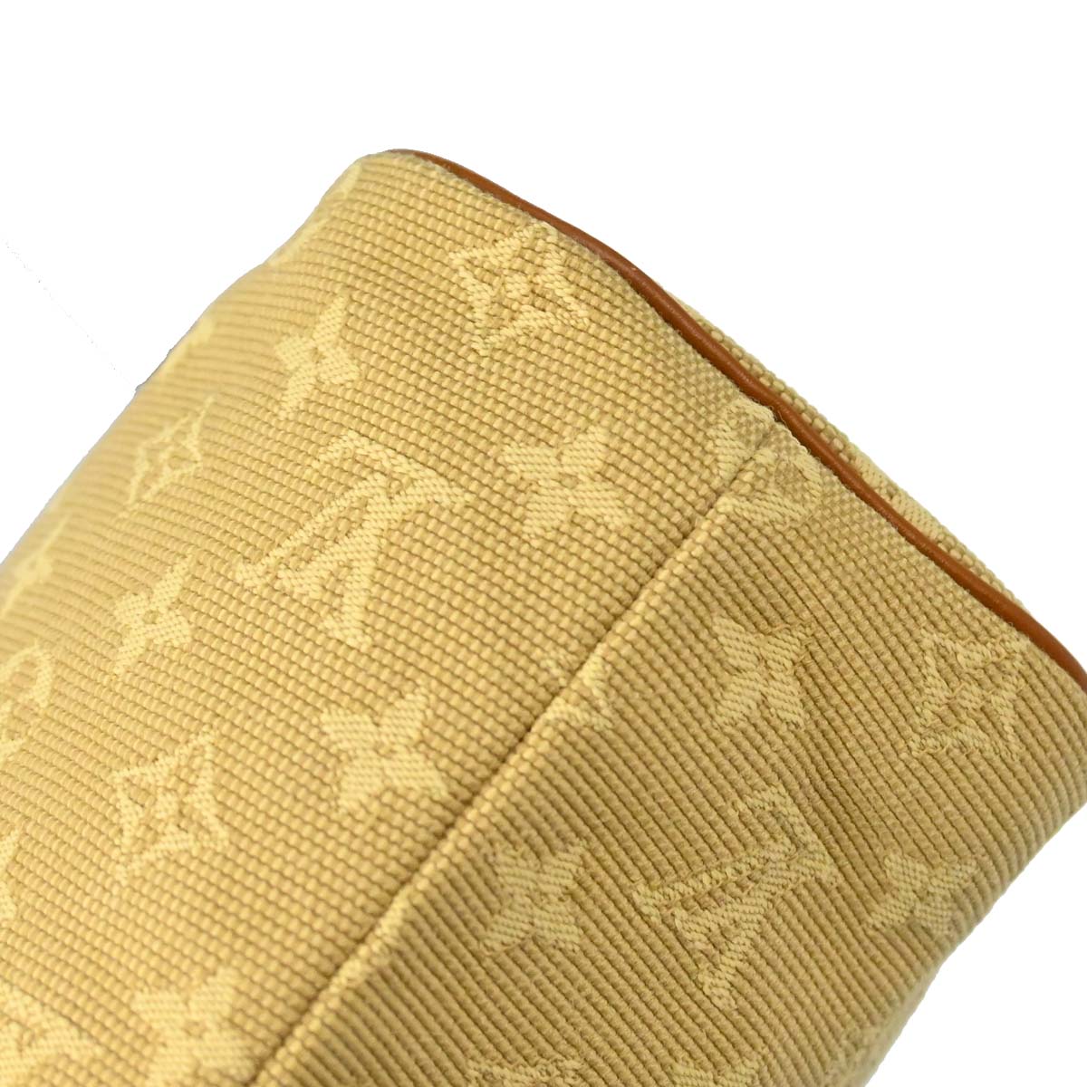 Louis Vuitton Beige Monogram Mini Lin Lucille PM Handbag M92684