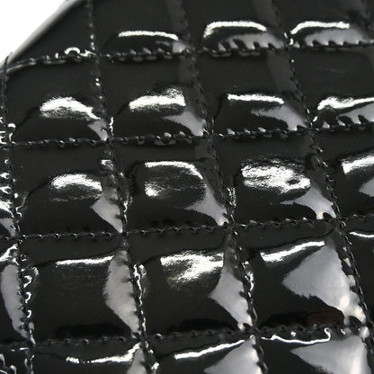 Chanel 2010-2011 Black Patent Leather WOC Wallet on Chain Bag