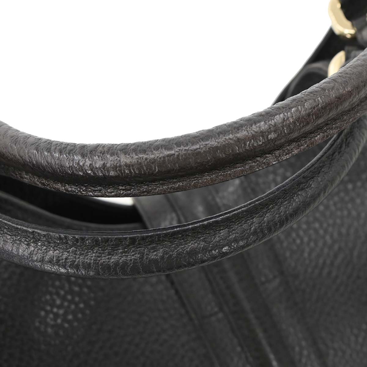 Gucci Black Leather Junco Handbag