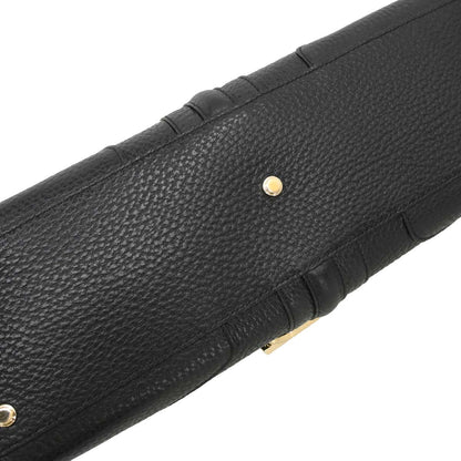 Gucci Black Leather Junco Handbag