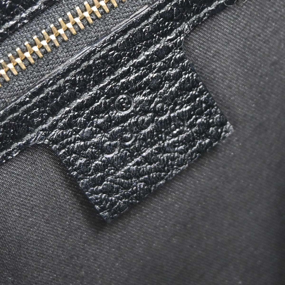 Gucci Black Leather Junco Handbag